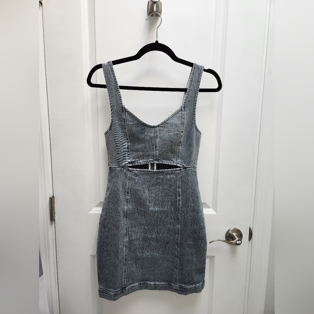 Lulu's Denim Mini Dress